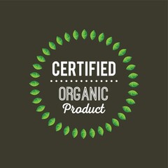 certified organic product