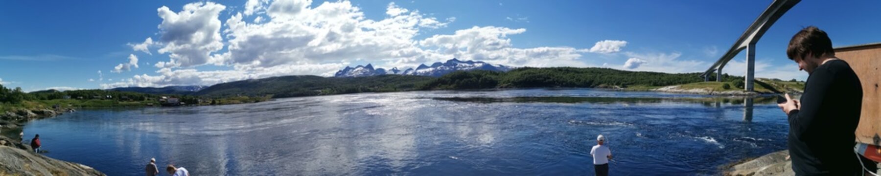 Saltstraumen Tidal Current Maelstrom Bodø Northern Norway