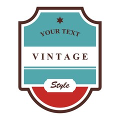 vintage label