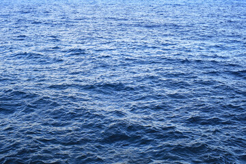 Mediterranean sea in Italy, the background and the texture of the water