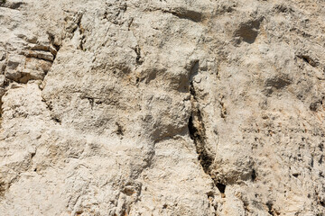 Stone texture captured on the beaches of France