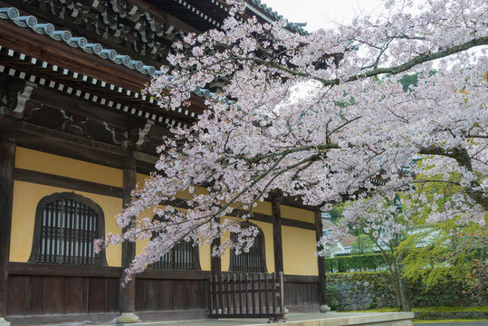 Nanzen-ji Temple In Kyoto, Japan. Emperor Kameyama Established It In 1291 On The Site Of His Previous Detached Palace.