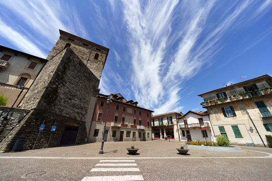 Brivio, historic town in Lecco province