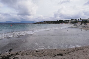 View of the beach in Ireland