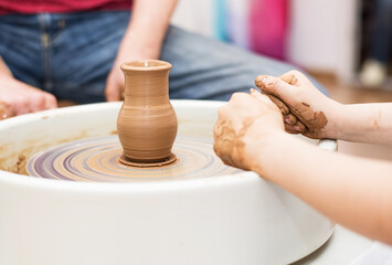 hands of a potter