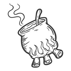 witch pot