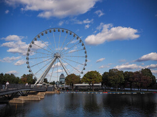 ferris wheel in the park