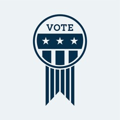 election vote badge