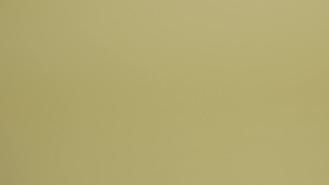 Slow motion wide shot of a single pill as it falls and bounces out of frame.