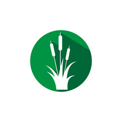 Reeds icon vector design template