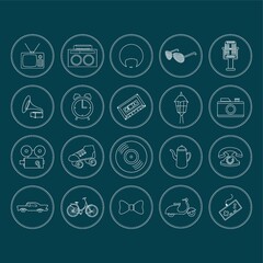 Fototapeta premium retro icon