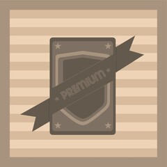 premium quality label