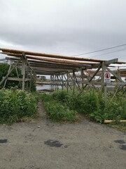Lofoten Henningsvær Stockfish Historic Fishing Village Northern Norway
