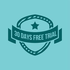 free trial label