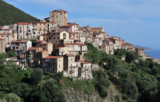 Pisciotta - Panorama del borgo