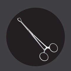 dental towel clamp sterilizing forceps