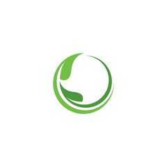 Eco Tree Leaf Logo Template
