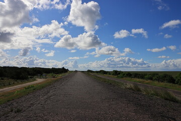 der Weg an die Küste