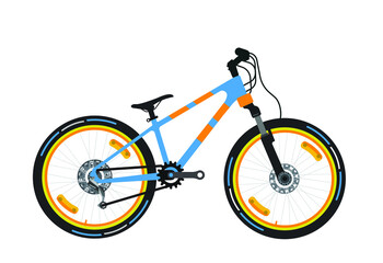 Fototapeta premium Bicycle, bike Vector design