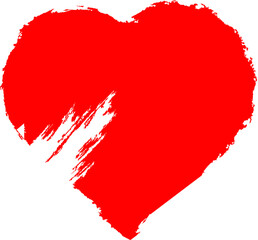 Set of Hearts . Grunge stamps collection.love Shapes for your design.Distressed symbols. Textured Valentine's Day signs.Vector illustration.