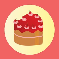 heart shape cake