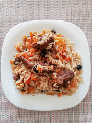 Ferghana lamb pilaf