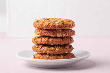 yummy musli orange  natural homemade cookies