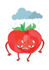 upset tomato