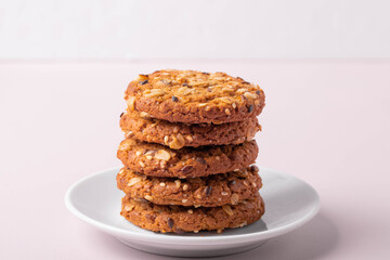 yummy musli orange  natural homemade cookies