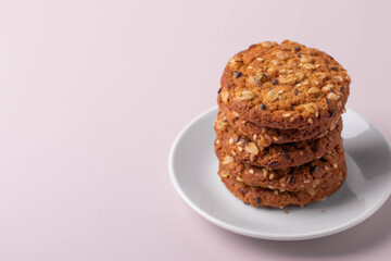 yummy musli orange  natural homemade cookies