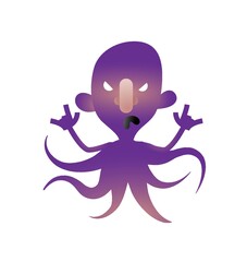 evil octopus man