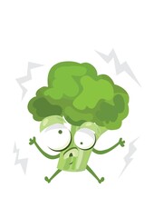 electrocuted broccoli