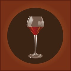 glass of wine