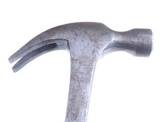 metal hammer on a white background