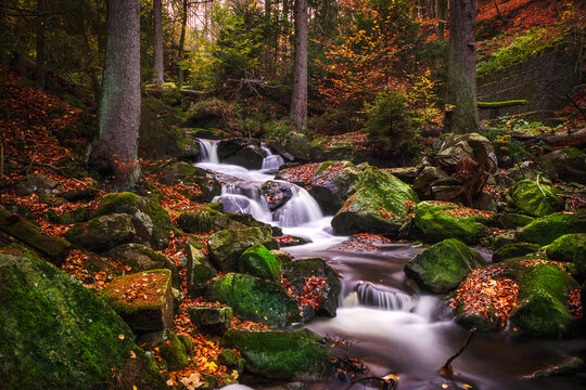 Ilsefall im Nationalpark Harz