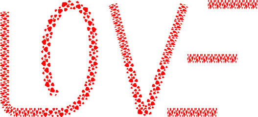 Heart border frame . love design element . vector