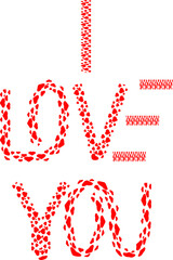 Heart border frame . love design element . vector