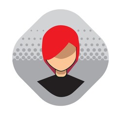 young woman avatar