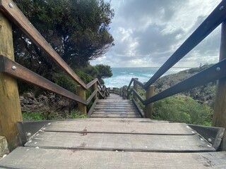 the beaches of Mandurah and Busselton in Western Australia