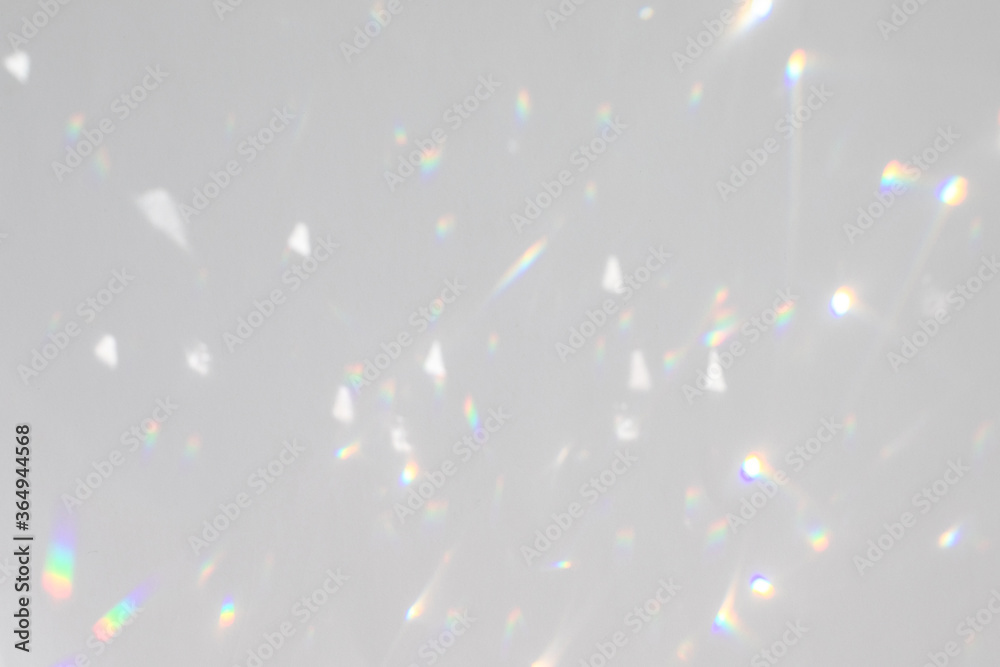 Wall mural blurred overlay effect for photo and mockups. wall texture with organic drop diagonal shadow and ray