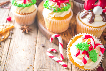 Christmas cupcakes