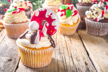 Christmas cupcakes