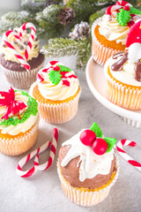 Christmas cupcakes