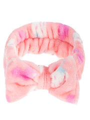 soft headband multicolored with a bow