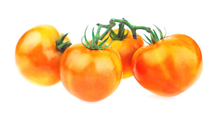 tomatoes isolated on white background