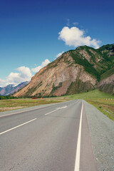 road to the mountains