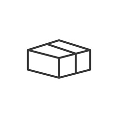 Package icon. Logistic symbol modern, simple, vector, icon for website design, mobile app, ui. Vector Illustration