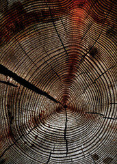 Fototapeta premium Holz Hintergrund Holzscheibe Struktur Brennholz 