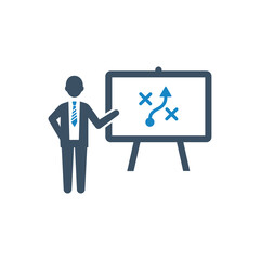 Presentation solution icon