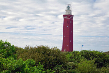 Netherlands. Zeeland. Lighthouse in Ouddorp